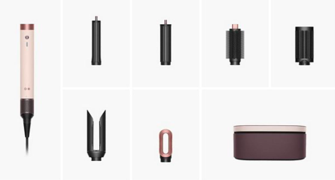 Multi-styler et Sèche-cheveux Dyson Airwrap Co-anda2x™ - cheveux raides à ondulés (Rose Céramique)