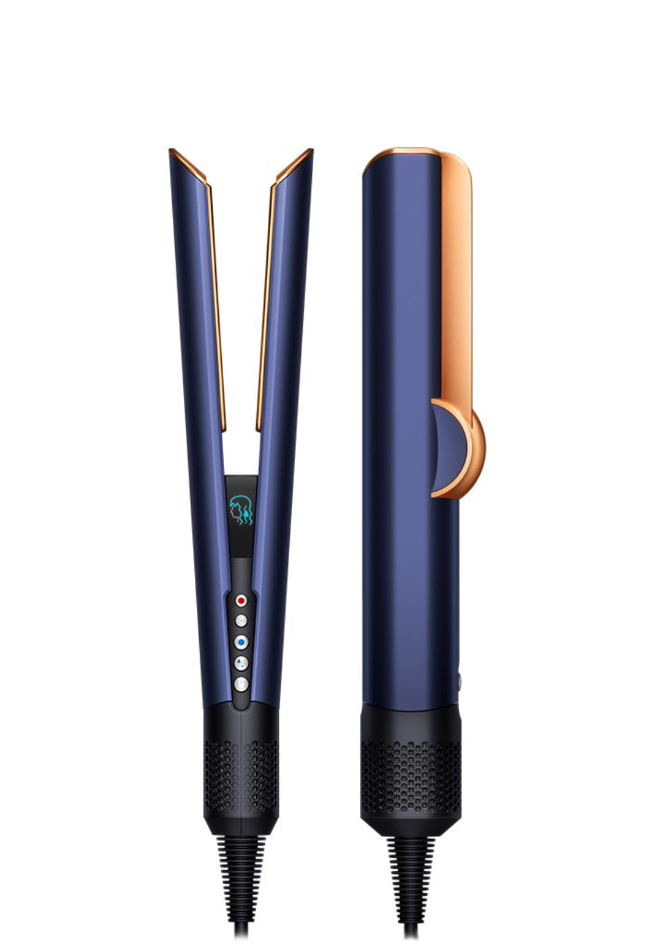 Lisseur séchant Dyson Airstrait™ (Bleu de Prusse/Cuivré)