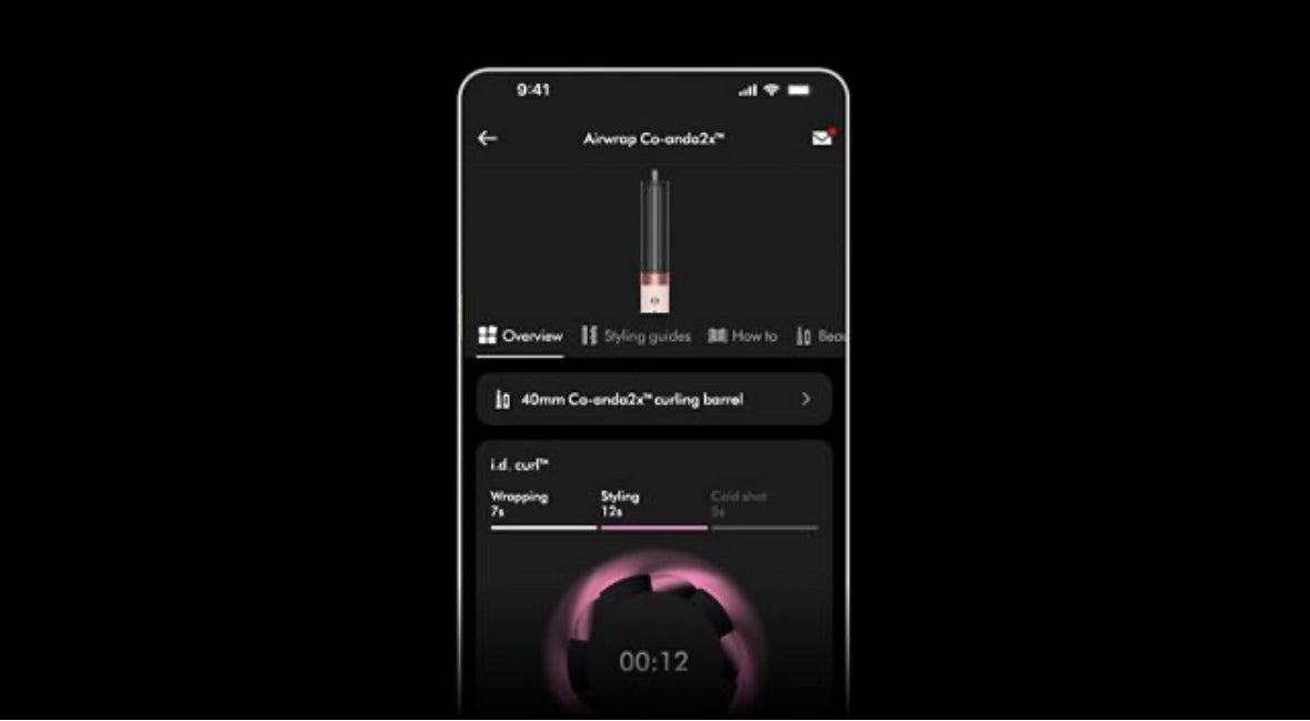 Multi-styler et Sèche-cheveux Dyson Airwrap Co-anda2x™ - cheveux raides à ondulés (Rose Céramique)
