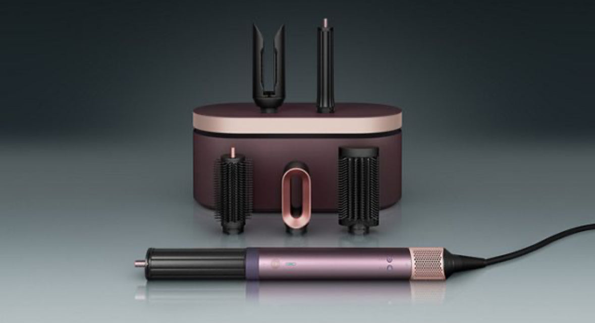 Multi-styler et Sèche-cheveux Dyson Airwrap Co-anda2x™ - Cheveux raides à ondulés (Jaspe Fleur de Prunier)
