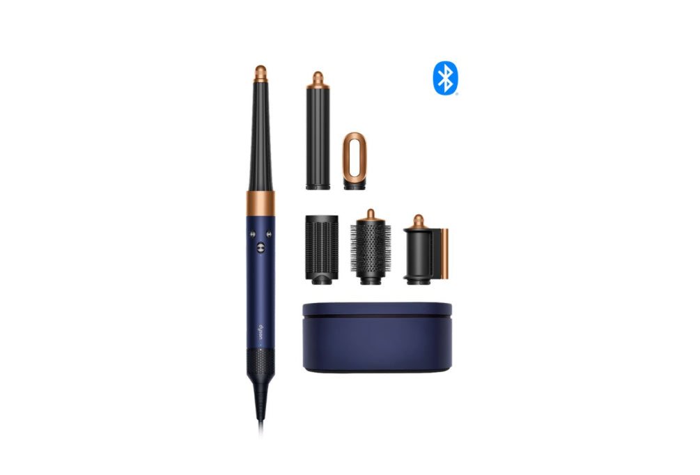 Multi-styler Dyson Airwrap i.d.™ - cheveux raides à ondulés (Bleu de Prusse/Cuivré)