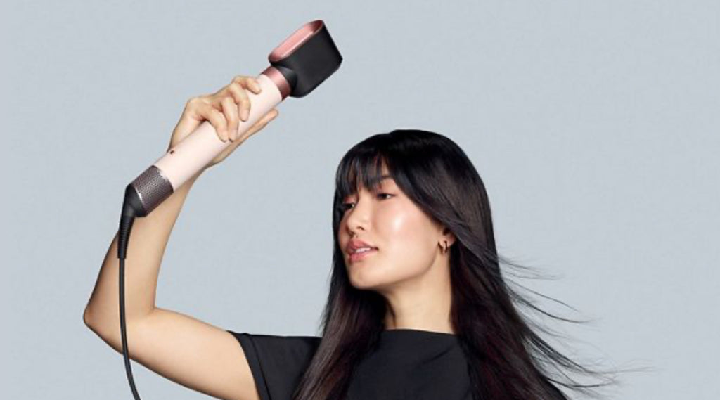Multi-styler et Sèche-cheveux Dyson Airwrap Co-anda2x™ - cheveux raides à ondulés (Rose Céramique)
